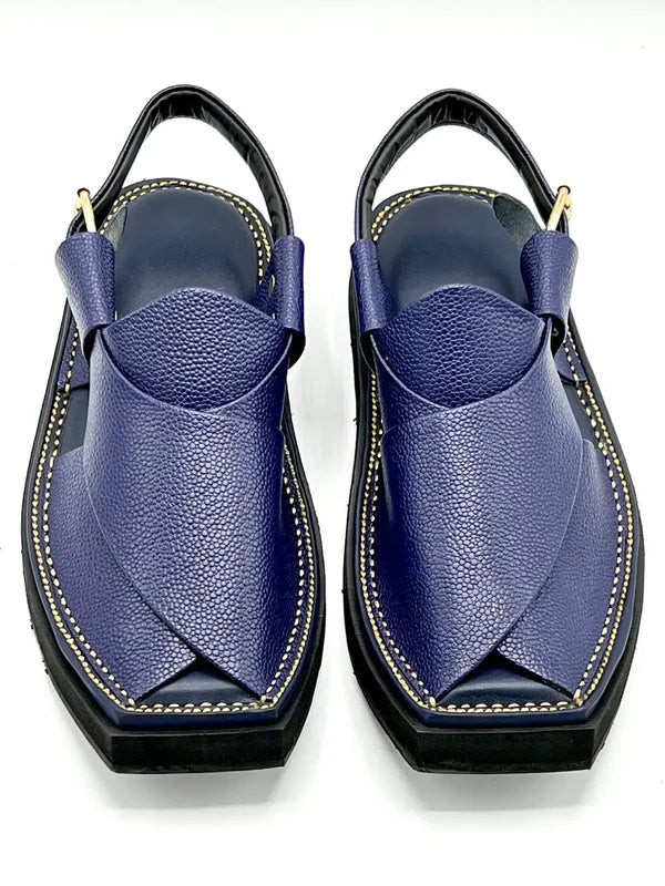 Kaptan Blue Handmade chappal