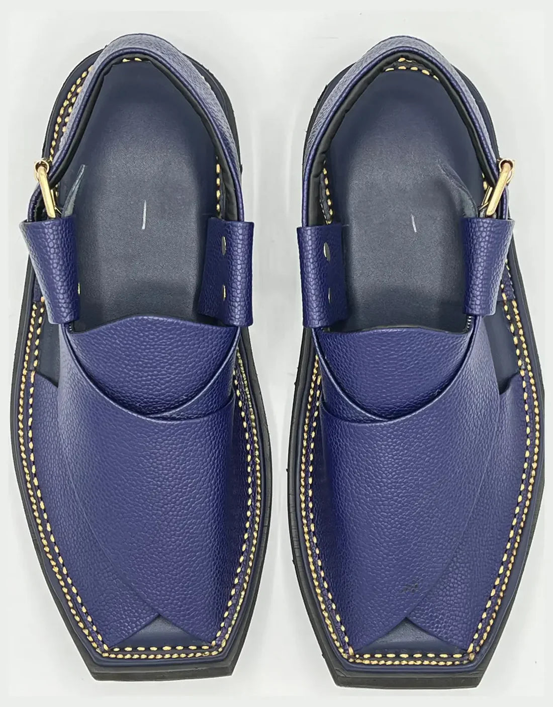 Kaptan Blue Handmade chappal