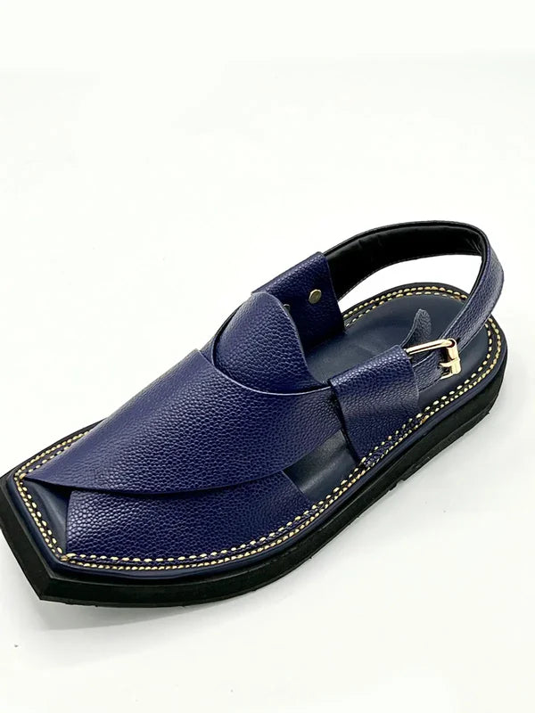 Kaptan Blue Handmade chappal