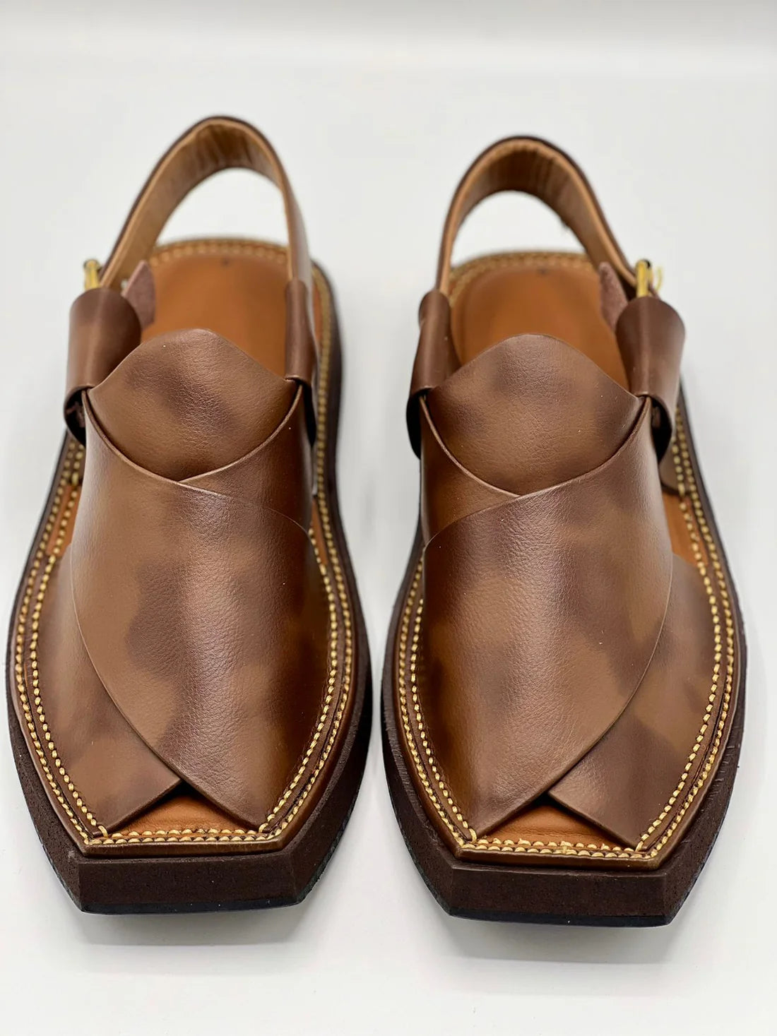 Kaptan Double Sheed Handmade chappal